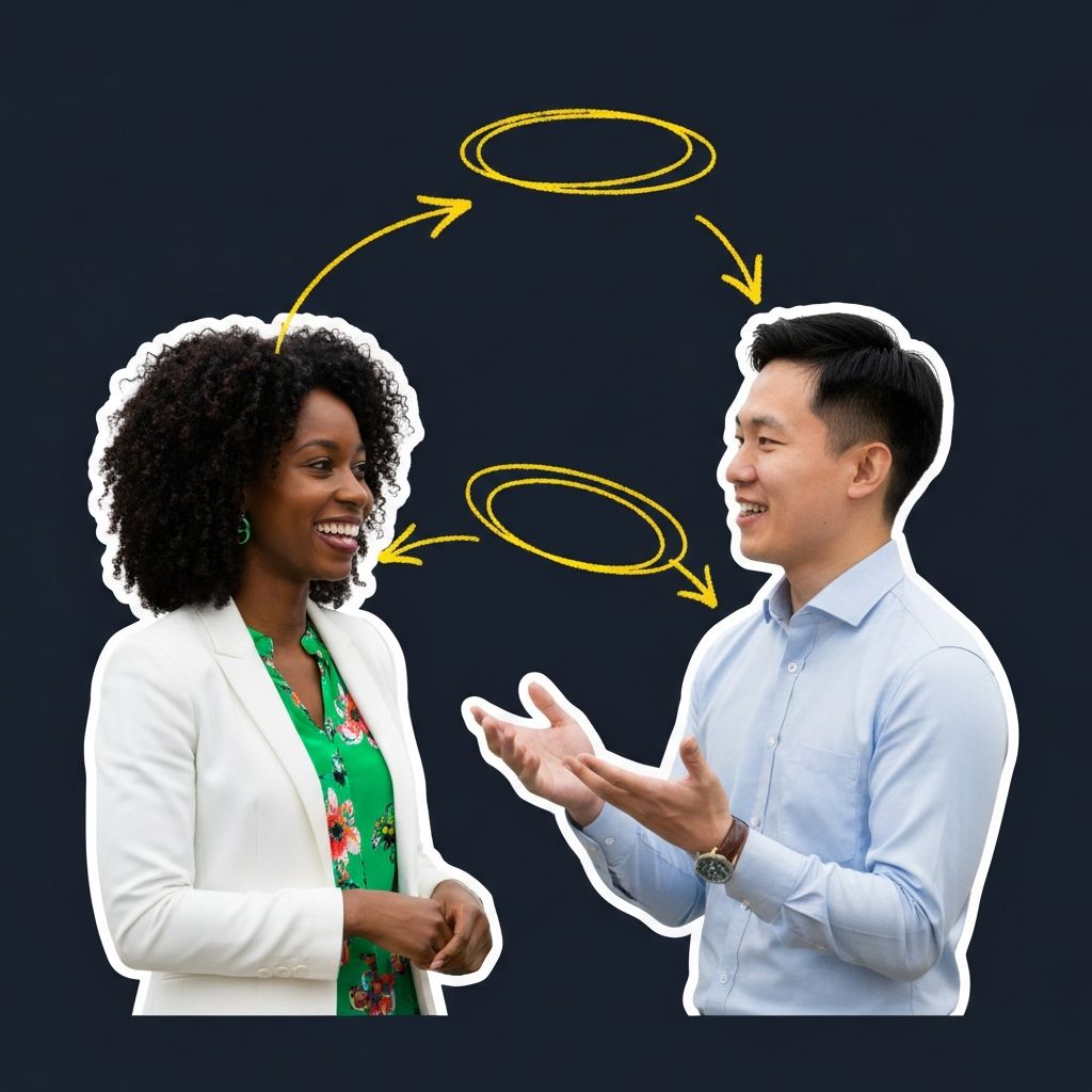 Accountant and bookkeeper having a professional discussion